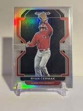 2022 Panini Prizm Draft Picks Baseball RYAN CERMAK #PDP71 Silver Prizm (RC)