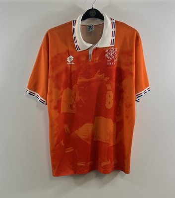 Holland Davids 8 Home Football Shirt 1996 Adults Large Lotto I750