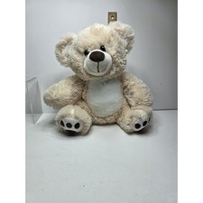 PLUSH MS. TEDDY BEAR BROWN ADORABLE SOFT STUFFED ANIMAL TOY
