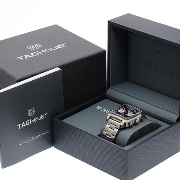 TAG HEUER MONACO CBL2111 39mm SS Blue #C25302