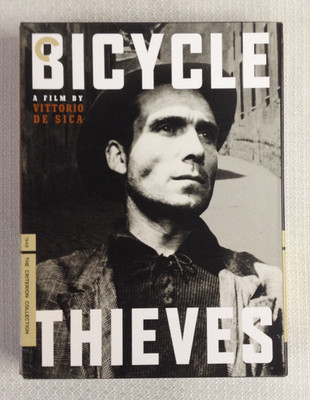 Bicycle Thieves Criterion DVD - 2-Disc Set w/ Booklet