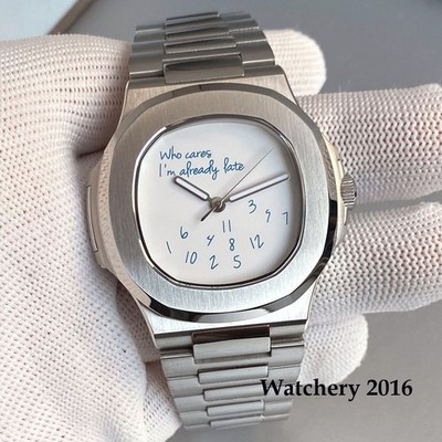 Tandorio New Square Sapphire Glass NH35A Automatic Luxury Men Watches White Dial