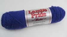 Lambs Pride Verigated M-65 Sapphire Aran Weight  Heavy Worsted Yarn Wool/Mohair