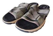 Rockport Men’s Shoes Olive Green Trail Technique Slide Sandals Size 12