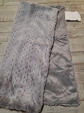 Textured Faux-fur Faux Suede Zippered Pillow Cover Sham 20" X 20" GRAY