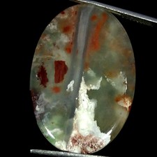 26.10Cts 100 Natural Aqua Chalcedony Oval Cabochon Gemstone 21X31X4MM