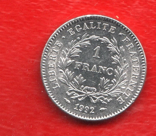 FRANCE 1 FRANCS 1992