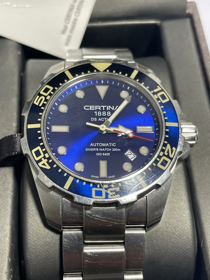 NOS Certina Ref. C013.407.44.081.00 Ds Action Diver Automatic Men’s Watch - Image 4 of 4