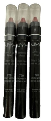 NYX Jumbo Lip Pencils Honey Nectar 720 Sealed Lot Of 3