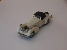 Western els 1/43 1935 BUGATTI T46 5.3 LITRE ROADSTER (WMS 16) (White