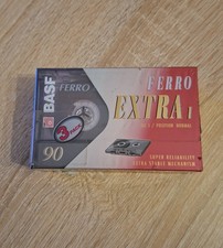 Lot 2 Cassettes Audio Vierge BASF Ferro Extra I 90 Mn Neuf sous Blister