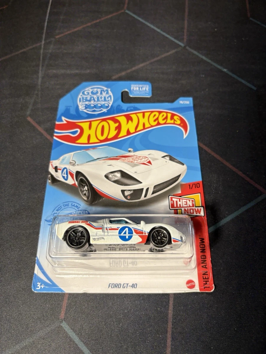 Hot Wheels Ford GT40 Contemporary Manufacture Diecast Cars, Trucks