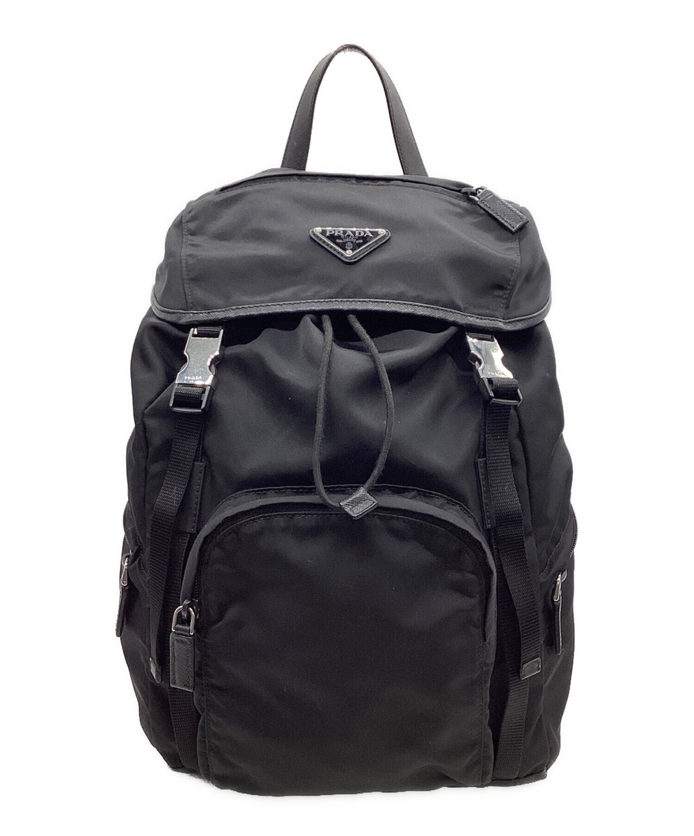 Prada Backpack 2VZ135 Nylon Color Black Size Width 10 inches  display picture 1