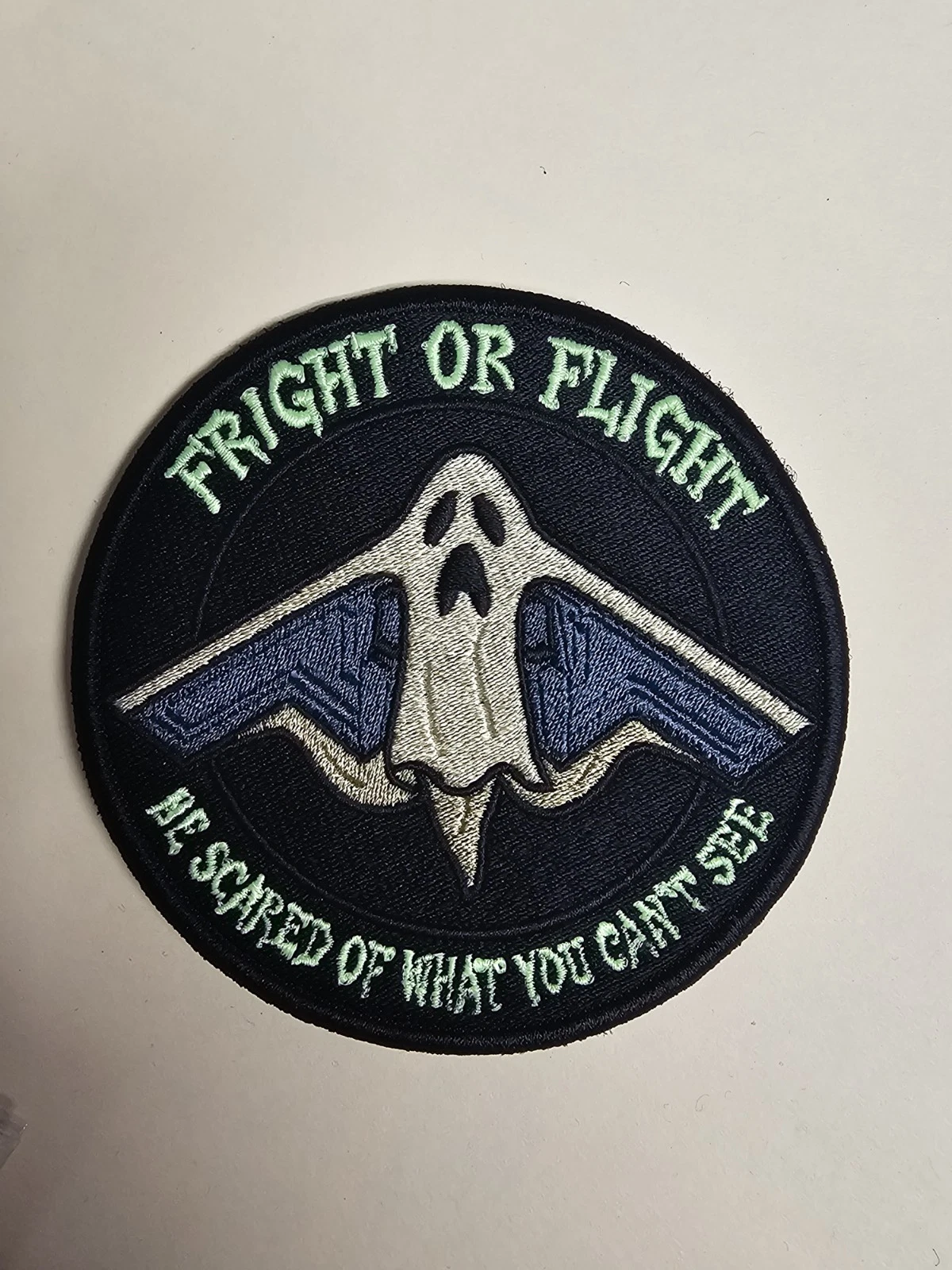 B-2 Stealth Bomber Patch. Fight Or Flight USAF Patch