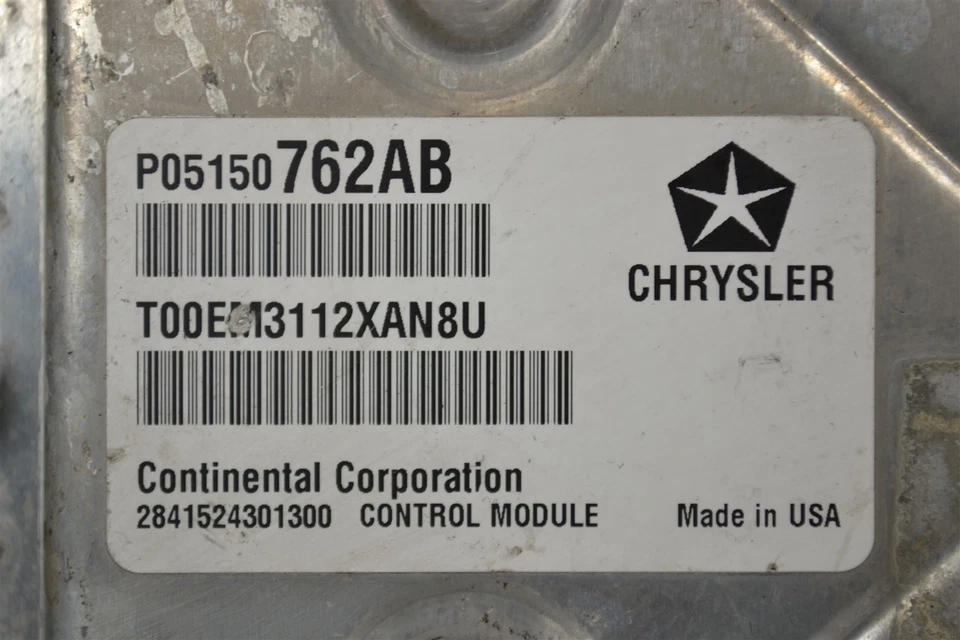 Unidad de control del motor P05150762AB JEEP PATRIOT 2013-2016 ECU ECM módulo 4C5 223 B4 Foto 3 de 4