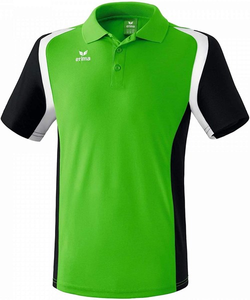 Erima Kinder Razor 2.0 Poloshirt Sportshirt Trikot T-Shirt Sport Gr. 128 GrüN-image