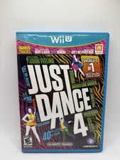 Just Dance 4 Nintendo Wii U Complete CIB Tested