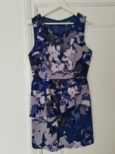 Lovely mini occasional/formal/party pencil mini satin dress Size 10. Forever 21