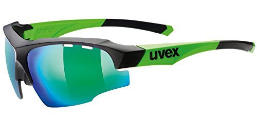 Солнцезащитные очки Uvex Sport Style 107 - Черно-зеленые 20390₽