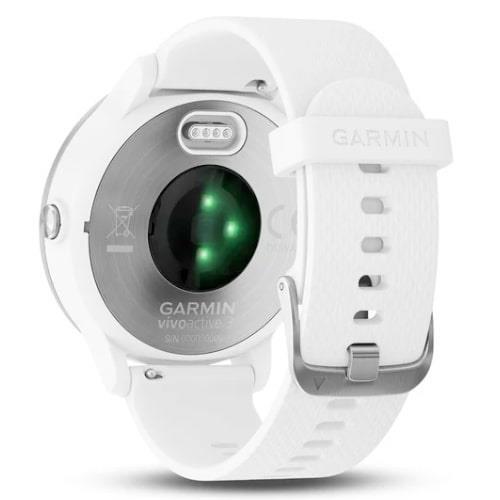 Garmin Vivoactive 3 HR GPS-Multisport-Smartwatch weiß - Bild 8 von 8