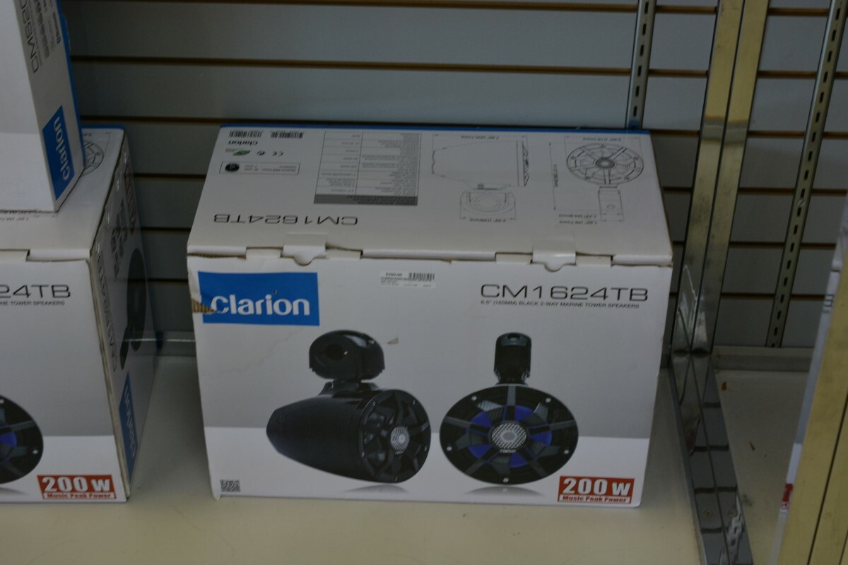 clarion tower speakers