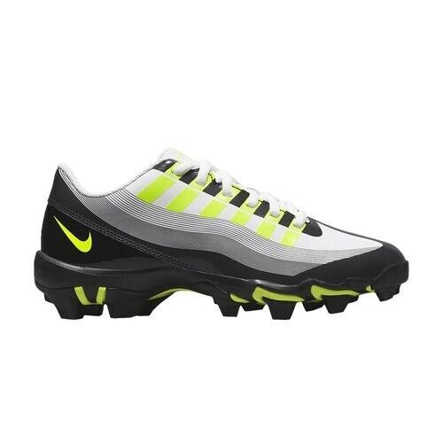 Nike Vapor Edge Shark LOW YOUTH Football Cleats- Style DQ5111-715 - Picture 2 of 4