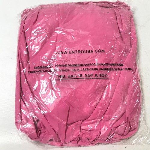 ENTRO Damen Minikleid puderrosa Puffärmel Größe S V-Ausschnitt Blasensaum Plissee - Bild 3 von 3