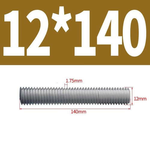 A2 Stainless Steel Threaded Rod Full Thread Studding Bar M10 M12 M14 M16 M18 M20 - Picture 47 of 133
