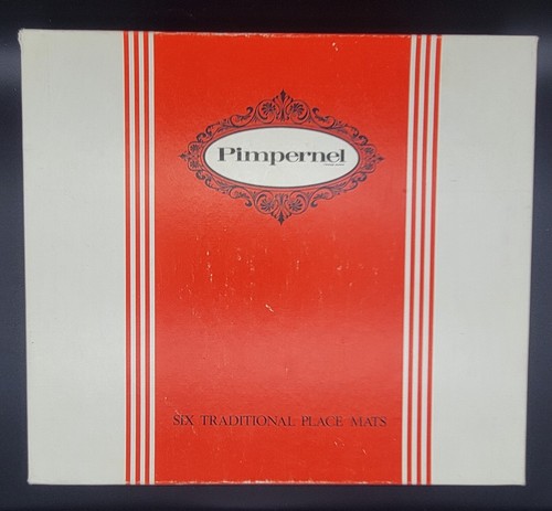 Pimpernel Placemats 19th Century London 8 5/8 x 7 5/8 Cork Backed In Box - Picture 8 of 8