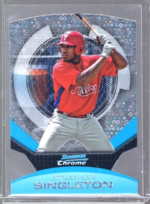 2011 Bowman Chrome Futures Future-Fractors #12 Jonathan Singleton