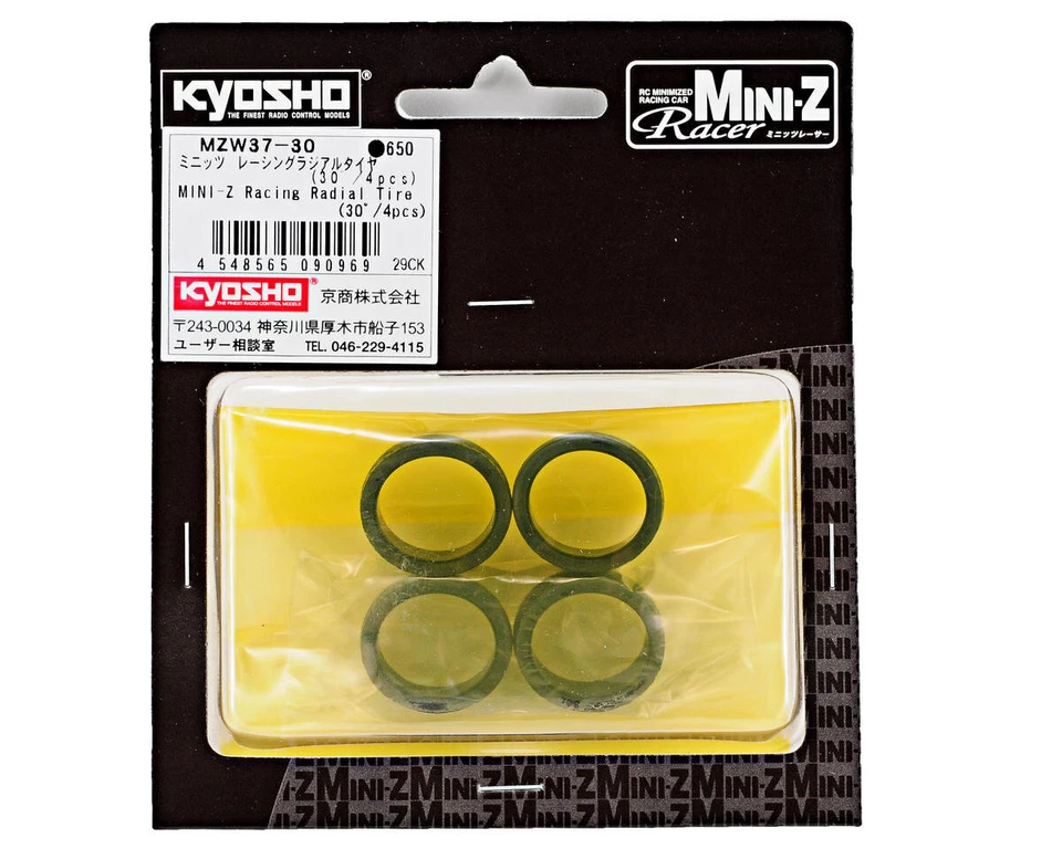 Kyosho Reifen 1:24 Radial 30 KYOMZW37-30 MINI-Z MR04,  - Bild 2 von 2