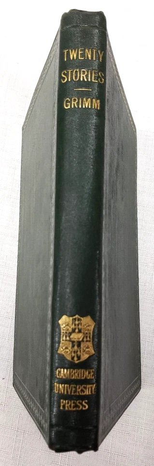 1896 1st,TWENTY BROTHERS GRIMM STORIES German Language Studies, Notes/Vocabulary - Image 2 of 4