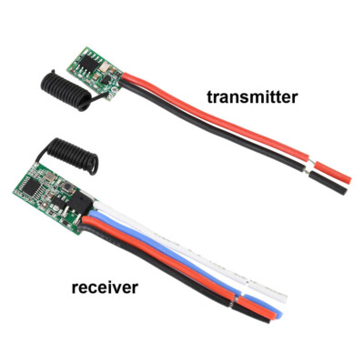 DC3-24V Universal 433MHZ Wireless Remote Control Transmitter Receiver Module Kit