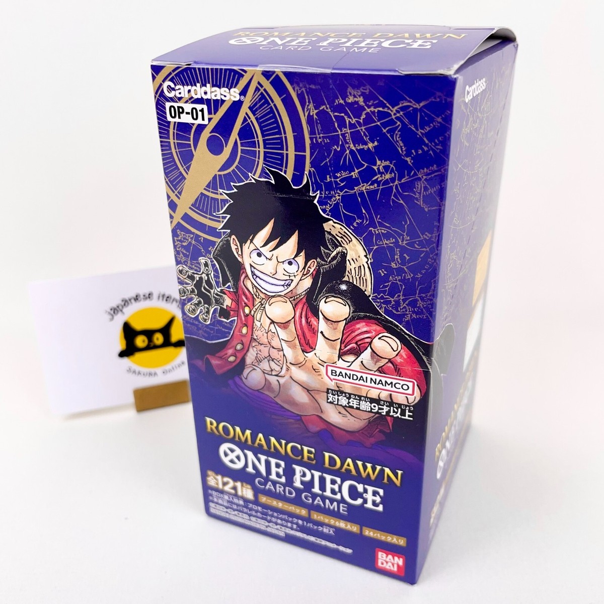 One Piece Card Game OP-01 Romance Dawn Booster Box Japanese New