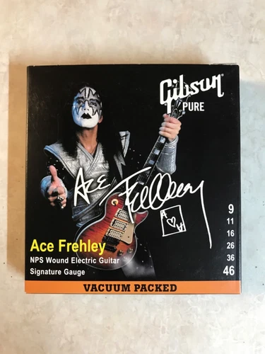 KISS Ace Frehley Gibson Electric Guitar Strings Brand NEW