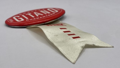 Insignia vintage de la semana de la moda de Gitano con cinta - Imagen 3 de 11