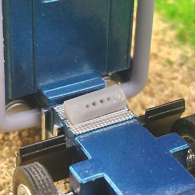 1:87 Scale 3D Printed 4 Hole Air Line Boxes Semi Truck Tractors