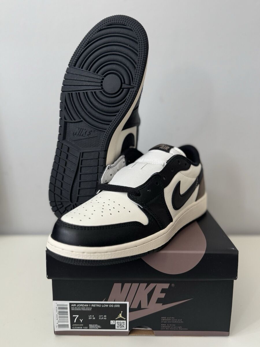Jordan 1 Retro Low OG Mocha CZ0858-102 Size 7Y / 8.5 Women's Jordan 1 Retro Low OG Mocha CZ0858-102 Size 7Y / 8.5 Women's