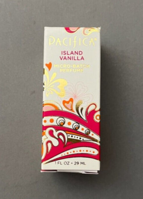 Pacifica Island Vanilla Spray Micro-batch Perfume Vegan Cruelty Free 1fl oz NIB