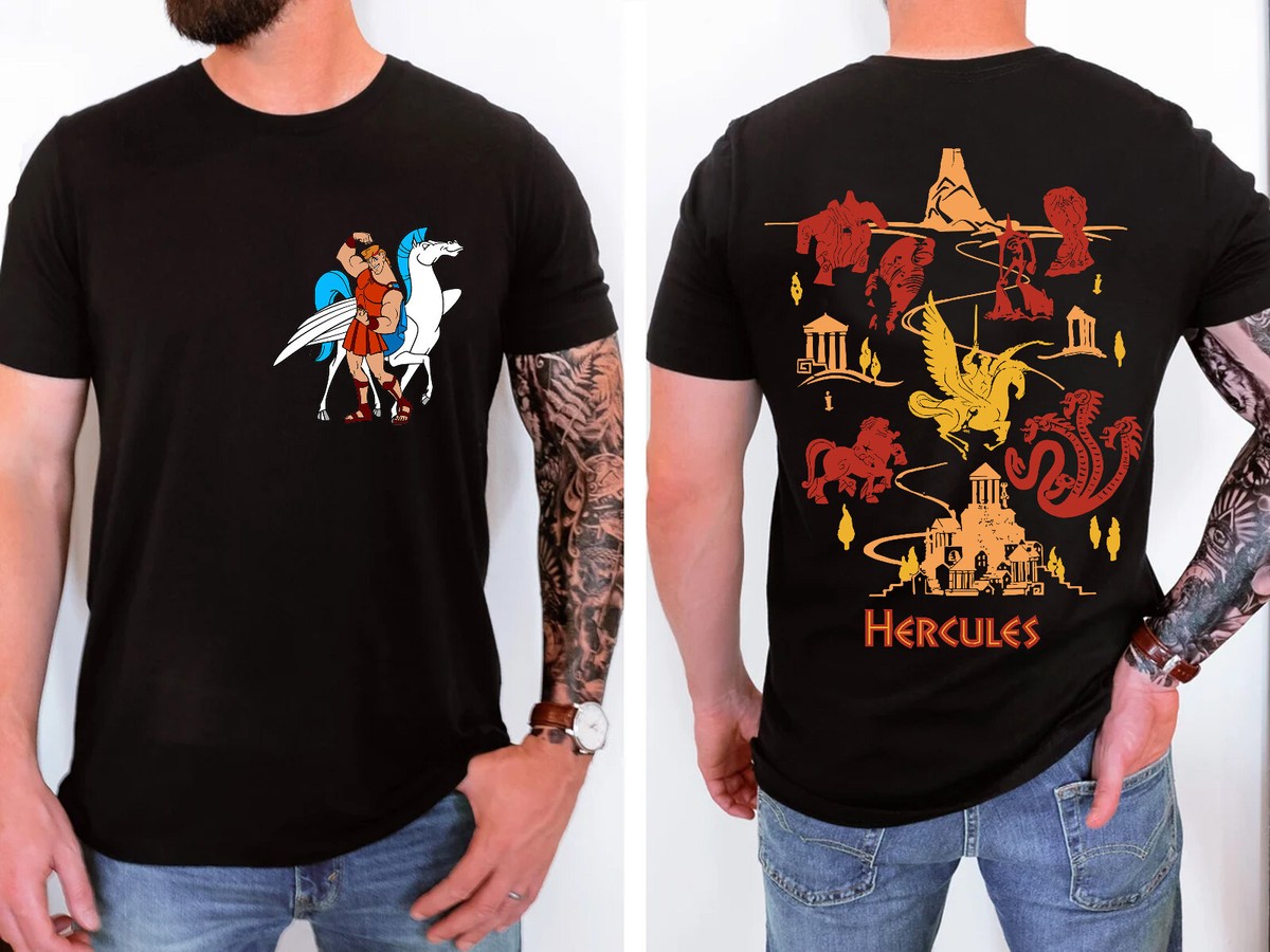 Disney Hercules Symbol of The Gods Titan Map Unisex Adult Kid