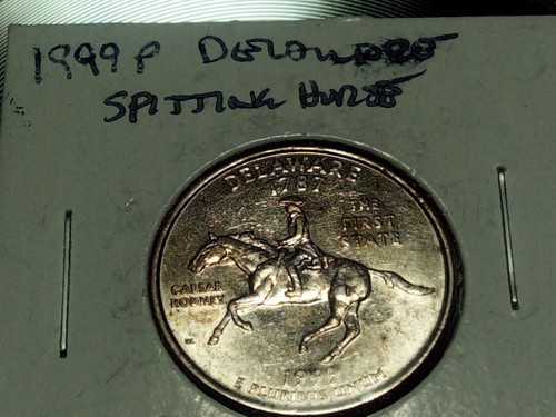 Mint Error Coin 1999 p Delaware Strike Error - Picture 7 of 13