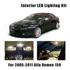 KIT LED INTERNI ALFA ROMEO 159 ANT + POST + BAGAGLIAIO + PORTAOGGETTI CANBUS