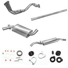 Auspuff + Anbausatz flex VW  Golf II  1.3(KAT) Fliessheck Bj. 06/1986-12/1992