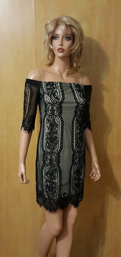 WOMENS OFF THE SHOULDER LACE LUSH DRESS ~ SMALL | eBay WOMENS OFF THE SHOULDER LACE LUSH DRESS ~ SMALL | eBay