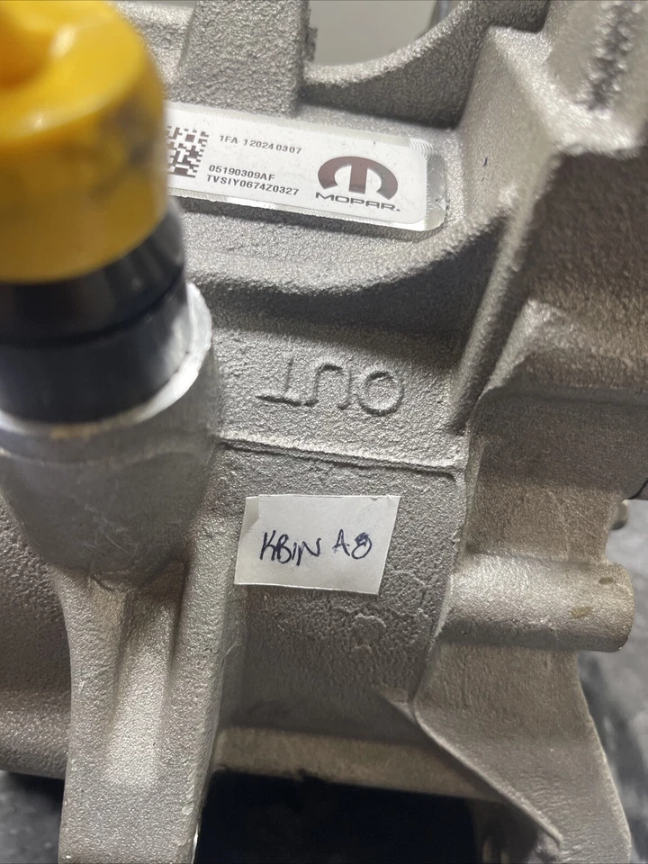 2022+ Jeep Grand Cherokee 2,0 L motor eléctrico alternador generador original OEM Foto 3 de 4