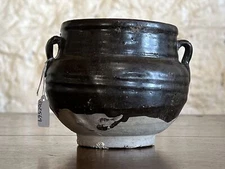 Henan brown-glaze double handled pot, 12th-13th century