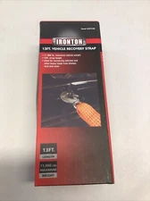Ironton 13ft Vehicle Recovery Strap 11000lb Working Load Model No 5297245