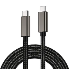 USB-C to USB-C 3.2 Gen 2 Superspeed+ 20Gbps Data/100W Fast Charge Type-C Cable