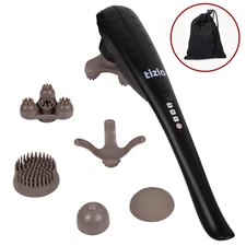 Percussion Massager Gun Rechargeable Lightweight 5 Massager Heads