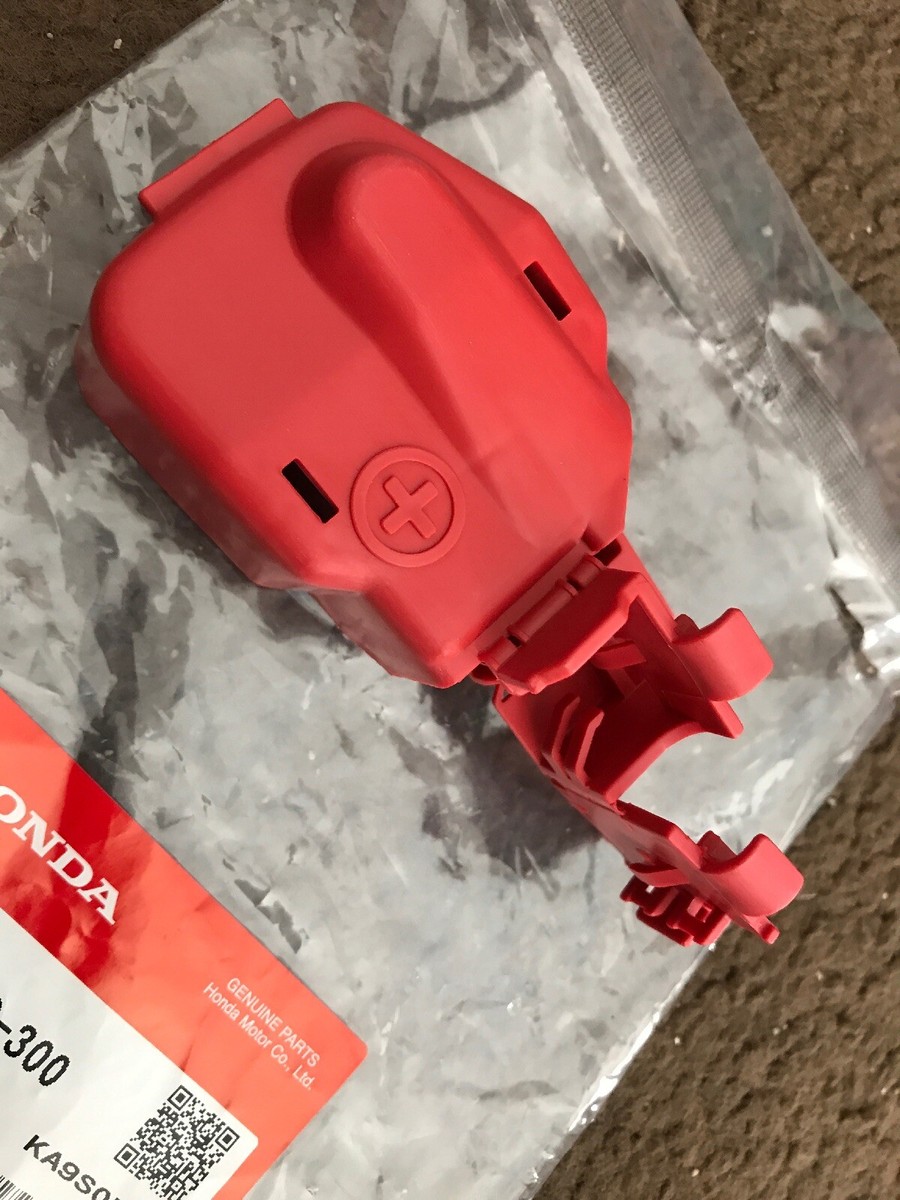 GENUINE HONDA BATTERY CABLE TERMINAL COVER POSITIVE RED OEM 32418